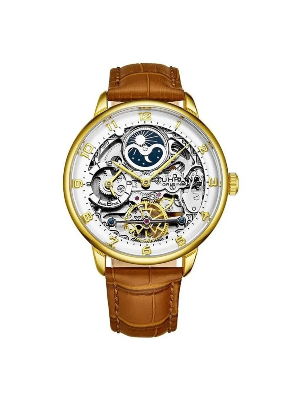 NWT Stuhrling Original Legacy Automatic Silver Dial Men's Watch